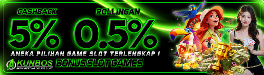 BONUS CASHBACK 5% + BONUS ROLLINGAN 0,5% SLOTS & ARCADE